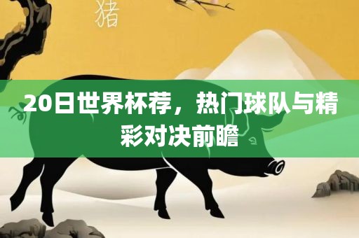 20日世界杯荐，热门球队与精彩对决前瞻