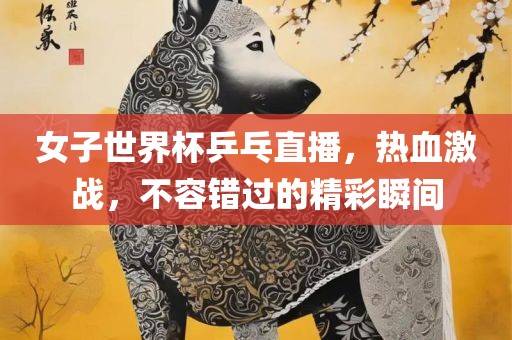 女子世界杯乒乓直播，热血激战，不容错过的精彩瞬间