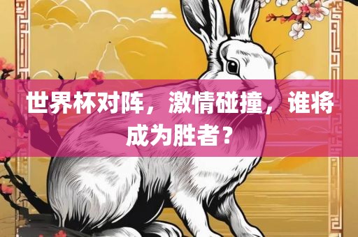世界杯对阵，激情碰撞，谁将成为胜者？