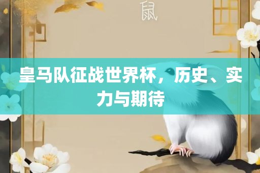 皇马队征战世界杯，历史、实力与期待