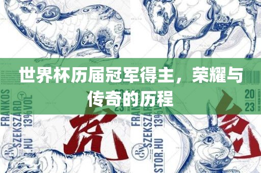 世界杯历届冠军得主，荣耀与传奇的历程