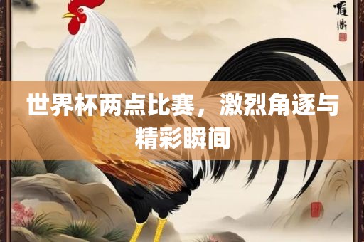 世界杯两点比赛，激烈角逐与精彩瞬间