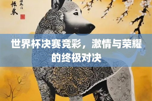 世界杯决赛竞彩，激情与荣耀的终极对决
