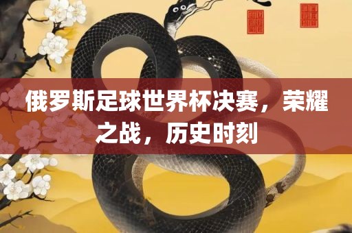 俄罗斯足球世界杯决赛，荣耀之战，历史时刻