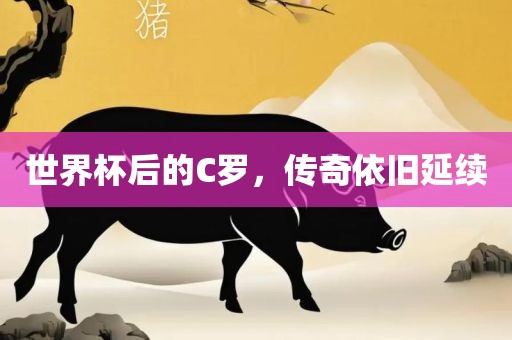 世界杯后的C罗，传奇依旧延续