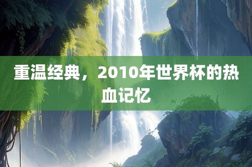 吉安市靖泰电力工程有限公司重温经典，2010年世界杯的热血记忆