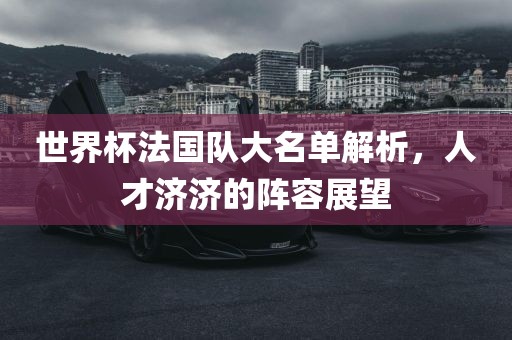 世界杯法国队大名单解析，人才济济的阵容展望吉安市靖泰电力工程有限公司