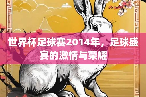 世界杯足球赛2014年，足球盛宴的激情与荣耀吉安市靖泰电力工程有限公司