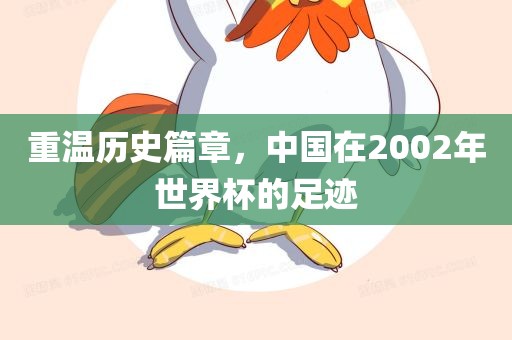 重温历史篇章，中国在2002年世界杯的足迹