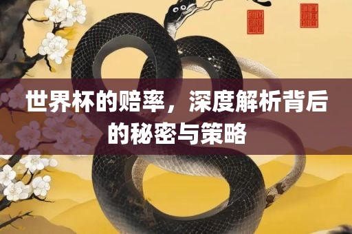 世界杯的赔率，深度解析背后的秘密与策略
