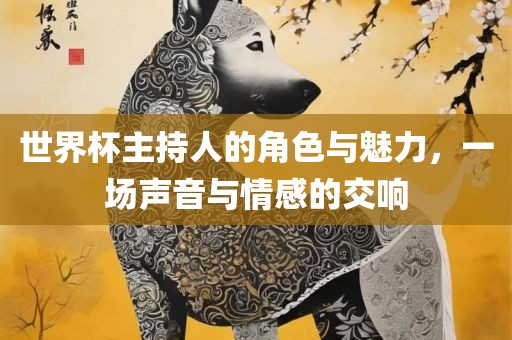 世界杯主持人的角色与魅力，一场声音与情感的交响