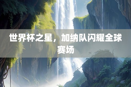 世界杯之星，加纳队闪耀全球赛场