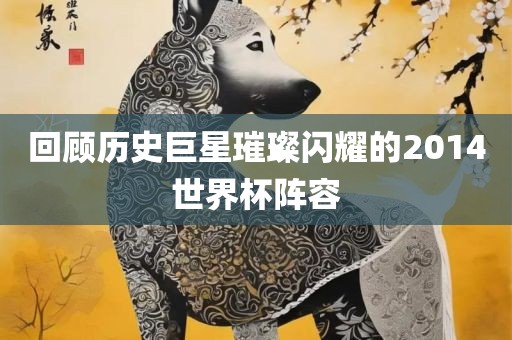 回顾历史巨星璀璨闪耀的2014世界杯阵容