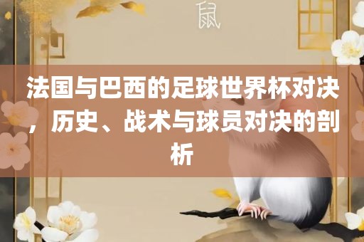 法国与巴西的足球世界杯对决，历史、战术与球员对决的剖析