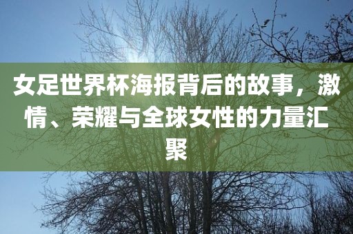 女足世界杯海报背后的故事，激情、荣耀与全球女性的力量汇聚