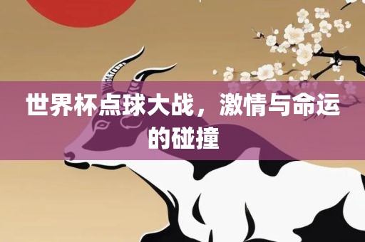 世界杯点球大战，激情与命运的碰撞