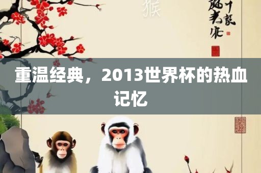 重温经典，2013世界杯的热血记忆