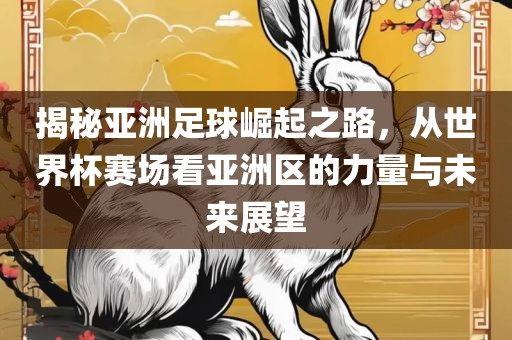 揭秘亚洲足球崛起之路，从世界杯赛场看亚洲区的力量与未来展望