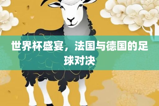 世界杯盛宴，法国与德国的足球对决