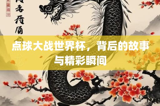 点球大战世界杯，背后的故事与精彩瞬间