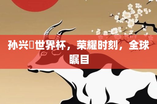 孙兴慜世界杯吉安市靖泰电力工程有限公司，荣耀时刻，全球瞩目