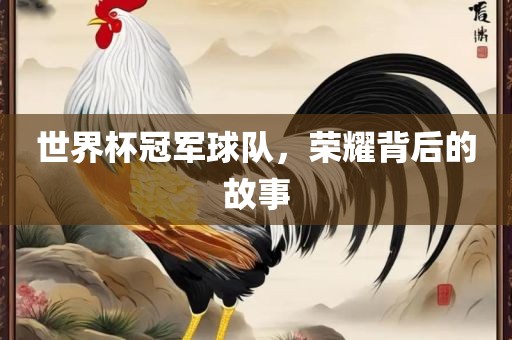 世界杯冠军球队，荣耀背后的故事