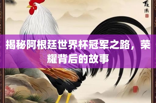 揭秘阿根廷世界杯冠军之路，荣耀背后的故事吉安市靖泰电力工程有限公司