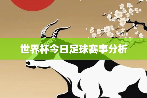 世界杯今日足球赛事分析
