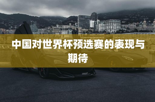 中国对世界杯预选赛的表现与期待吉安市靖泰电力工程有限公司
