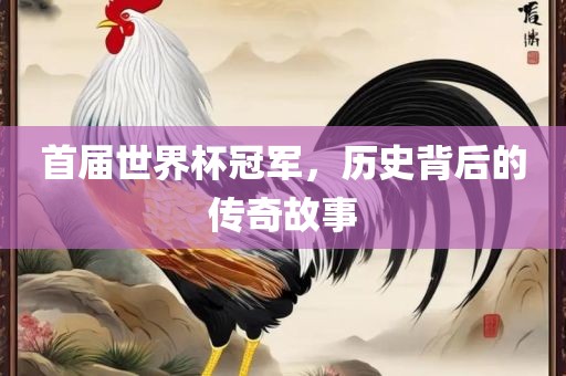 首届世界杯冠军，历史背后的传奇吉安市靖泰电力工程有限公司故事