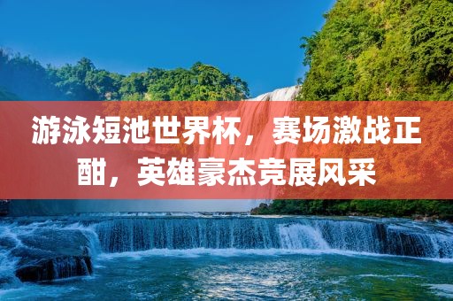 游泳短池世界杯，赛场激战正酣，英雄豪杰竞展风采