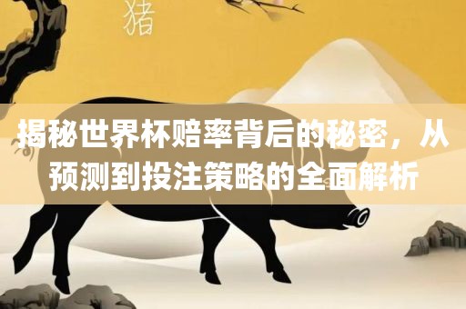 揭秘世界杯赔率背后的秘密，从预测到投注策略的全面解析