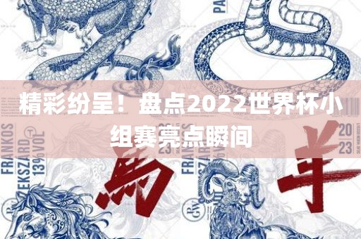 精彩纷呈！盘点2022世界杯小组赛亮点瞬间吉安市靖泰电力工程有限公司