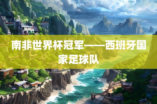 南非世界杯冠军——西班牙国家足球队吉安市靖泰电力工程有限公司