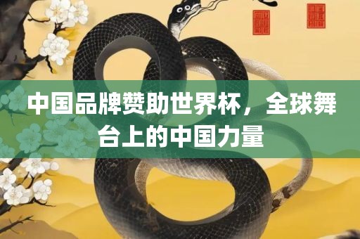 中国品牌赞助世界杯，全球舞台上的中国力量吉安市靖泰电力工程有限公司