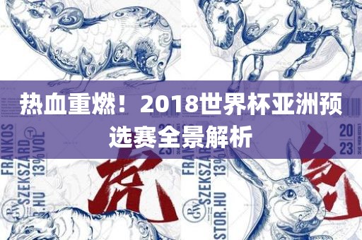 热血重燃！2018世界杯亚洲预选赛全景解析