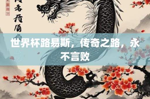 世界杯路易斯，传奇之路，永不言败