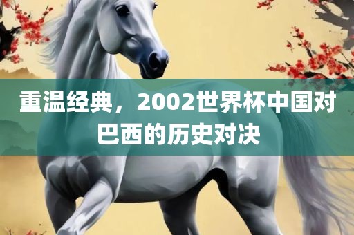 重温经典，2002世界杯中国对巴西的历史对决
