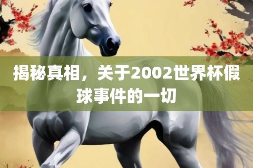 揭秘真相，关于2002世界杯假球事件的一切