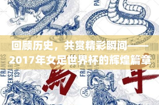 回顾历史，共赏精彩瞬间——2017年女足吉安市靖泰电力工程有限公司世界杯的辉煌篇章