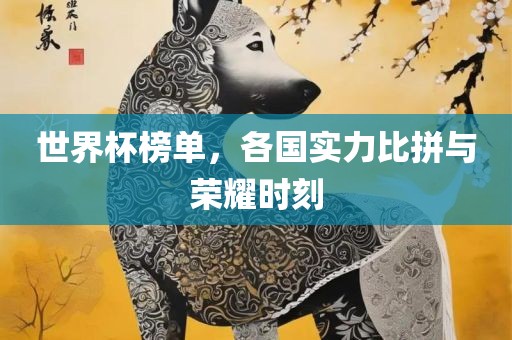 世界杯榜单，各国实力比拼与荣耀吉安市靖泰电力工程有限公司时刻