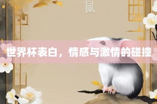 世界杯表白，情感与激情的碰撞