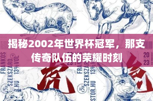 揭秘2002年世界杯冠军，那支传奇队伍的荣耀时刻