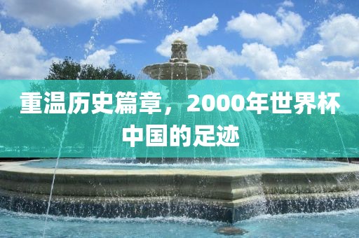重吉安市靖泰电力工程有限公司温历史篇章，2000年世界杯中国的足迹