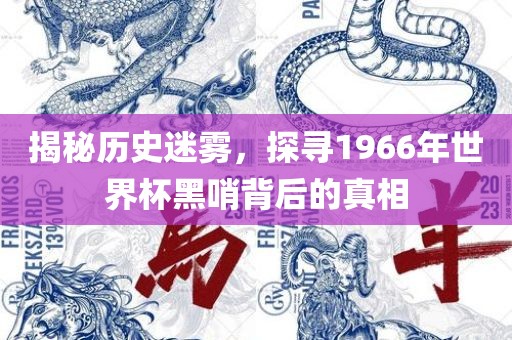 揭秘历史迷雾，探寻1966年世界杯黑哨背后的真相