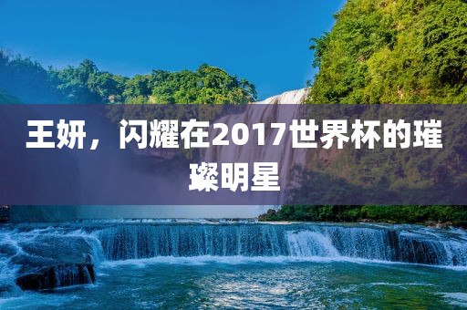 王妍，闪耀在2017世界杯的璀璨明星
