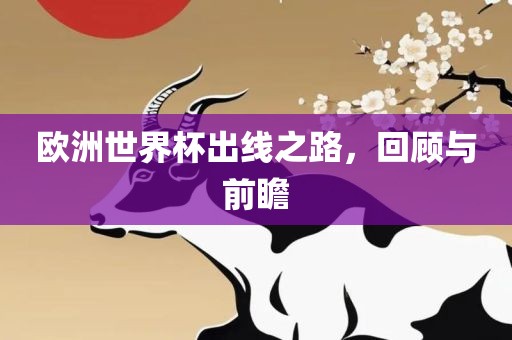欧洲世界杯出线之路，回顾与前瞻吉安市靖泰电力工程有限公司