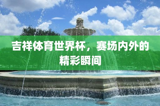 吉祥体育世界杯，赛场内外的精彩瞬间