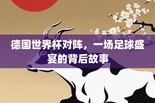 德国世界杯对阵，一场足球盛宴的背后故事
