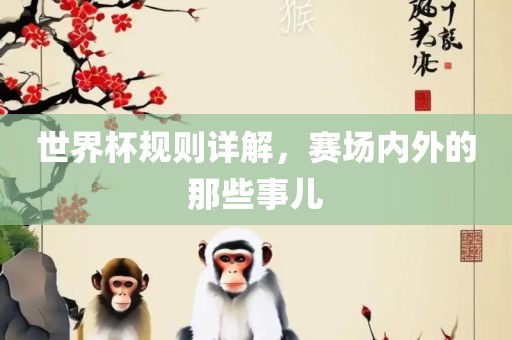 世界杯规则详解，赛场内外的那些事儿